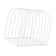 thumbnail image 2 of Organizador de archivos de escritorio, suministros de oficina, soporte de metal resistente e independiente para carpetas de archivos, soporte para Blanco, 2 of 8