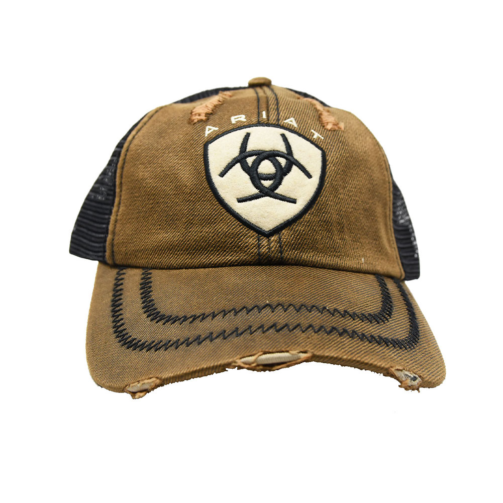 帽子 ER LOGO CAP / BROWN Vintage Style Toyota Rope Hat 
