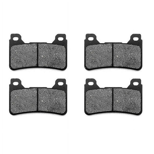KMG Front Brake Pads Compatible with 2009-2011 Honda CBR 1000 RA RAA ABS Model - Non-Metallic Organic NAO Brake Pads Set