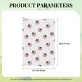 thumbnail image 4 of Naloa Umbrella Cat Golf Towel Golf Gift for Men and Women Golf Towel with Carabiner Clip to Quickly Remove Mud, Dirt and Sweat, 4 of 8