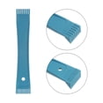 thumbnail image 4 of Unique Bargains 2Pcs Air Conditioner Fin Comb Straightener AC Plastic Condenser Radiator Cleaner Repair Brush Coil Cleaner, Blue, 4 of 4