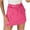 Red, variant on aidice Shorts for Women Skorts Summer Belt Fitting High Waisted Casual Trendy Skirts Shorts with Pockets