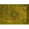 thumbnail image 1 of Ahgly Company Indoor Rectangle Oriental Yellow Industrial Area Rugs, 5' x 7', 1 of 4