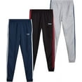 thumbnail image 6 of iXtreme Boys Sweatpants - 3 Pack Performance Fleece Boys Joggers Athletic Pants with Pockets (Size 8-16), 6 of 7