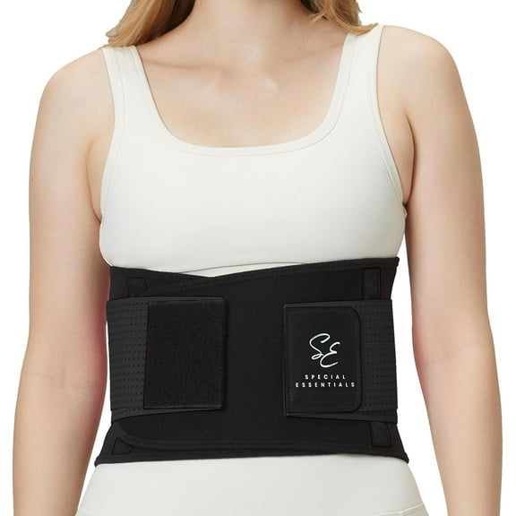 Special Essentials Waist Trainer for Women & Men Adjustable Sweat Band Waist Trimmer For Core Stability & Training Workouts