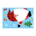thumbnail image 1 of LSLJS Christmas Wall Stickers, Santa Claus Rudolph Sticker Christmas Shopping Mall Glass Window Decoration, Christmas Decorations, 1 of 2