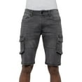 thumbnail image 5 of X RAY JEANS Men's Denim Cargo Shorts 12 Inches Inseam, Grey, 36, 5 of 7