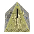 thumbnail image 1 of Pyramid Model CraftEgyptian Pyramid Model Green Egyptian Toys Egyptian Decor Unparalleled Experience, 1 of 5