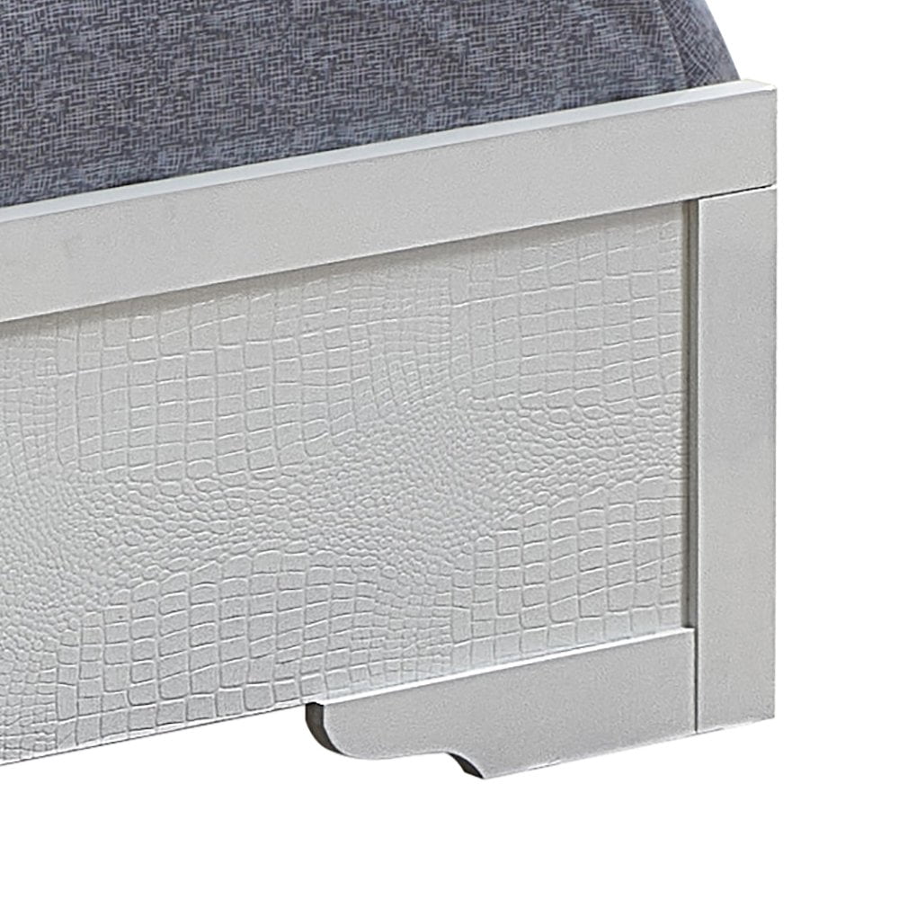 Glory Furniture Lorana Twin Bed in White Color