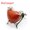Red Jasper, variant on 1pc Twin Dolphin Heart Rings Chakra Crystal Animal Bead Gemstone Jewerly Healing-Sodalite-1PC (Random Pick)