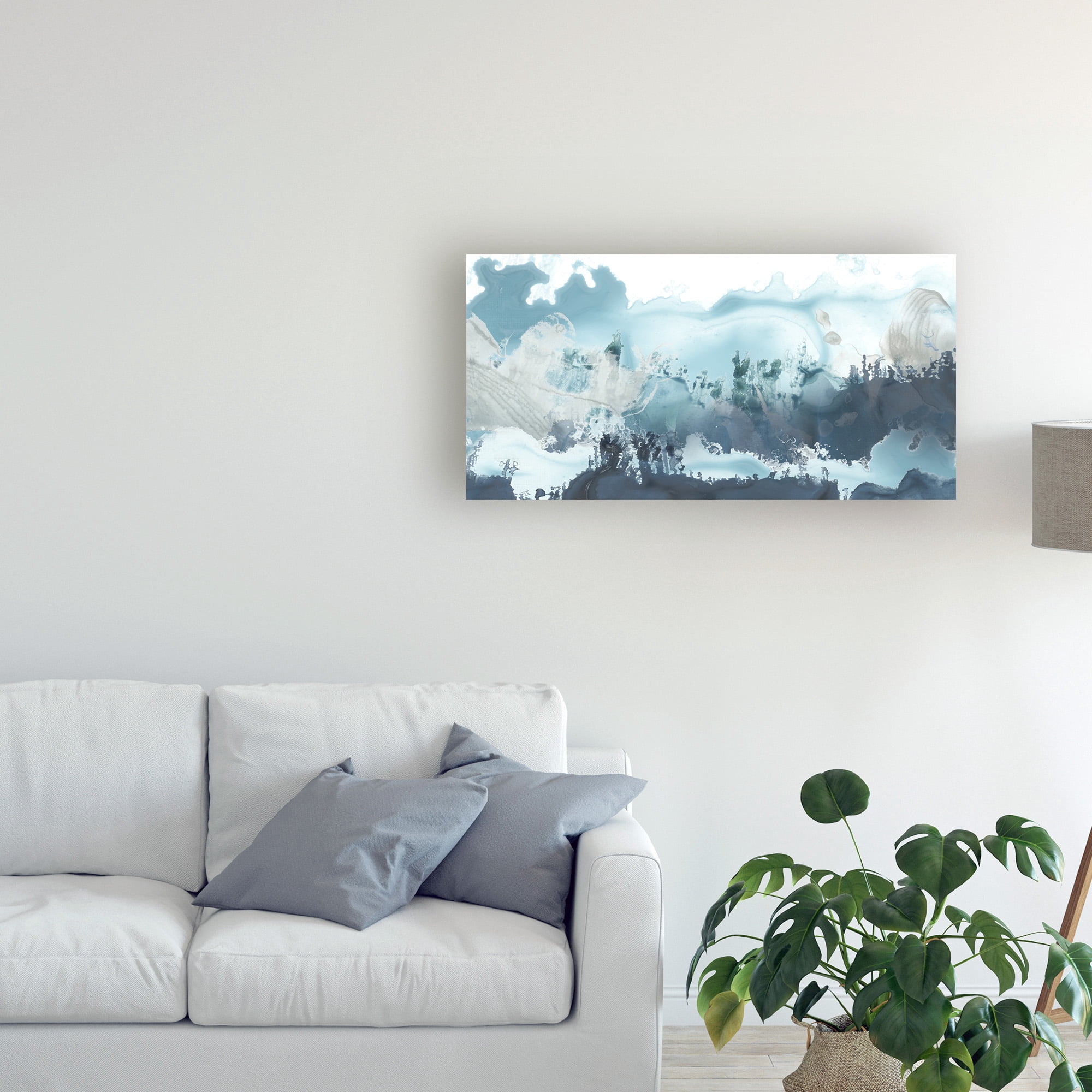Trademark Fine Art 'Forest Sea I' Canvas Art by June Erica Vess