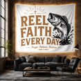 thumbnail image 5 of Reel Faith Every with Day Layout Left Side, Nostalgic Vintage for Botanical Art Lovers, Botanical Wall Decor, Mother'S Day Gift, Tapestry Wall Hanging for Bedroom and Dorm, 5 of 6