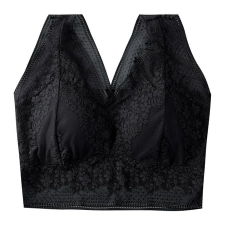 

Lace Bra Plus Size Bra Women Underwear Bralette Crop Top Female Bra Large Top Push Up Brassiere Ladies Bralette Fitness Everyday Lingerie
