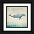 thumbnail image 1 of JMB Designs 15x15 Black Ornate Wood Framed with Double Matting Museum Art Print Titled - Whale, 1 of 4