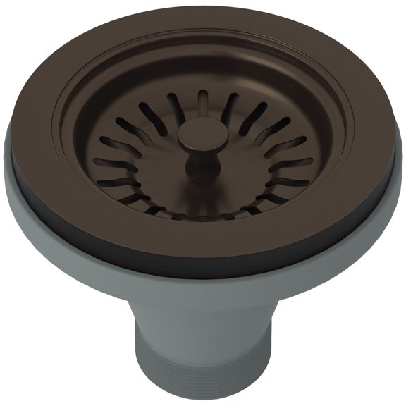 Rohl Basket Strainer Without Pop-Up In Tuscan Brass Manual Operation No Warranty On This Finish