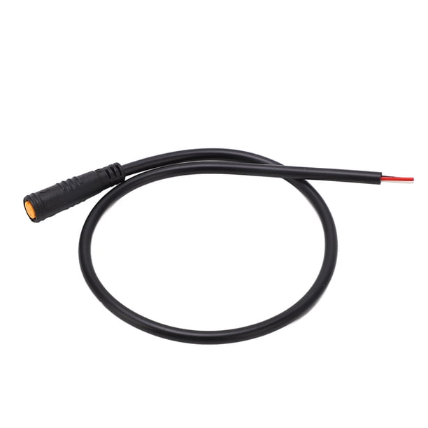 Cable de extensión de bicicleta eléctrica de 3 núcleos Cable de extensión de sensor de freno de acelerador de cobre y PVC para accesorio de bicicleta Conector hembra de 200 V CA YUNYI BRAND Deportes