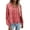 Red, variant on Aayomet Womens Tops Long Sleeve Women's Lace Long Sleeve Crew Neck Shirts Tops Waffle Knit Loose Casual Tee Blouse,Red XXL