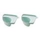 thumbnail image 1 of Matsuzay Fregadero Cesta Triangular Desagüe Fregadero Estante Ventosa Plástico Cocina Almacenamiento Titular Estante verde claro 2piezas, 1 of 6