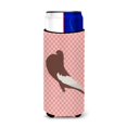 thumbnail image 1 of ""Caroline'S Treasures English Pouter Pigeon Pink Check - Abrazadera Decorativa Para Latas, Delgada, Multicolor"", 1 of 1