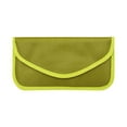 thumbnail image 1 of Mobile Signal Blocking Bag, Radiation Shielding Pouch, 6.5 Inch Size, Anti-Interference Design, For Pregnant Women, Office/Travel Use, EMF Protection, Demagnetization Safe Storage | Plastic, Green, 1 of 8