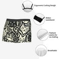 thumbnail image 3 of Naloa Abstract Cat Faces Pattern Mens Underwear - Boxers for Men, Mens Boxer Briefs, Classic Briefs for Men-Small, 3 of 5