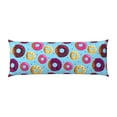 thumbnail image 2 of Picia Donuts Body Pillow Cover - Super Soft Microfiber 20x54 Body Pillow Case - Envelope Closure, Wrinkle, Stain Resistant Body Pillow Cover,Elegant Bedding, 2 of 8