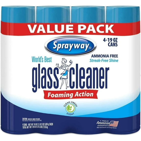 A Product of Glass Cleaner (19oz, 4pk.)