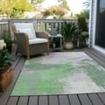 thumbnail image 6 of Addison Rugs Chantille Indoor/Outdoor Transitional Modern Green Washable Rectangle Rug, 9' x 12', 6 of 6