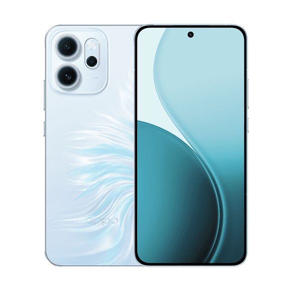 Celular Oppo Reno14 F 5G AI PHONE 12gb Ram 256gb Rom Ultra-thin Dual-drive Ai Cooling System Pantalla 6.57 120hz 6000mah Carga De 45w Ip69 Nfc Azul