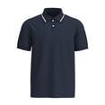 thumbnail image 1 of Playera Polo George para Hombre Tejida Manga Corta Azul Marino Talla CH, 1 of 4