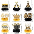 thumbnail image 2 of Almacenamiento de decoración festiva,Saludos a 60 años Decoraciones de mesas de cumpleaños 60 años Suministros de decoración temática de fiesta de cumpleaños para hombres y mujeres Muyoka Hogar, 2 of 6