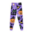 thumbnail image 6 of Futezty Toddler Boys Girls Halloween Pumpkin Pajamas Cute Ghost Print Pjs for Boy Jammies Little Kids Sleepwear Clothes Sets 2T-9T, 6 of 7