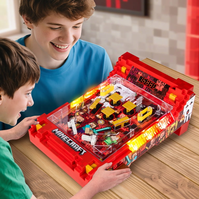 Minecraft: Arcade Pinball - Nether - Lights & Sounds Tabletop Game
