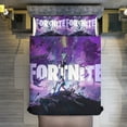 thumbnail image 6 of Fortnite Bedding Sets Twin Queen King Size Game Printed Bed Set 3Pcs Duvet Cover Bedroom Decor for Boys Girls Adult Gift 1Comforter+2 Pillowcases, 6 of 7