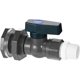 thumbnail image 1 of Kit de grifo de barril de lluvia, conector de grifo de jardín de 3/4 pulgadas con accesorio de mamparo y adaptador de manguera para piscinas de tanques de agua de acuarios ZefeiWu 8390606948052, 1 of 1