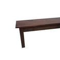 thumbnail image 4 of RED MAHOGANY FARMHOUSE BENCH-36, 4 of 6