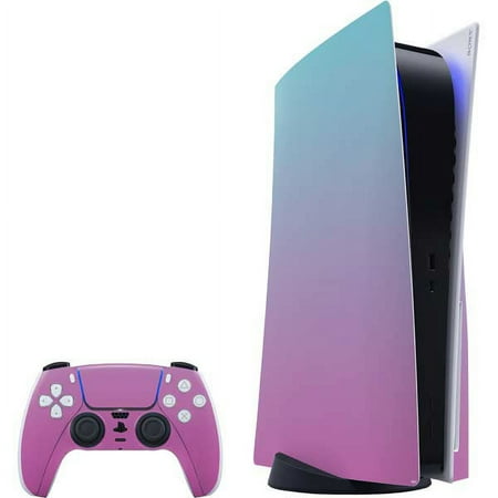 Skinit Solids Purple and Blue Ombre PS5 Bundle Skin