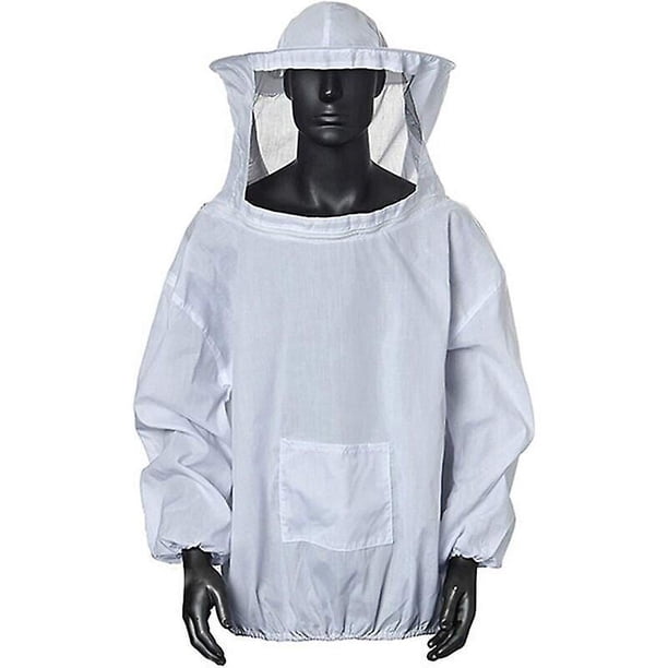 Chaqueta de apicultor Chaqueta de apicultor con sombrero Ropa de apicultor profesional Apicultor apicultor profesional Sombrero de protección de abejas Traje de abeja con cremallera,260