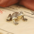 thumbnail image 1 of Tech Frog Statue Wear Appearance Creative Reusable Copper Frog Sculpture Tea Pet Ornament Household, 1 of 7