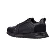 thumbnail image 4 of Tenis Negros Moda Casual Hombre Tipo Piel Cómodos negro 28 What's Up 024C0E, 4 of 7