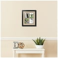 thumbnail image 2 of ArtToFrames Collage Photo Picture Frame with 4 - 3x5" Openings, Framed in Black with Scotch Mist and Black Mats (CDM-3926-13), 2 of 8