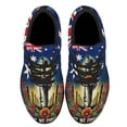 thumbnail image 2 of AuStalian Veteran Anzac Day LeStWe Forget Shoes Sneakers Black Size 4, 2 of 7