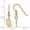 thumbnail image 2 of Ss/Gold Plated Ss Gp Logoart California State University, Long Beach Xs Wire Dangle Ear Made In United States gp001clb, 2 of 5