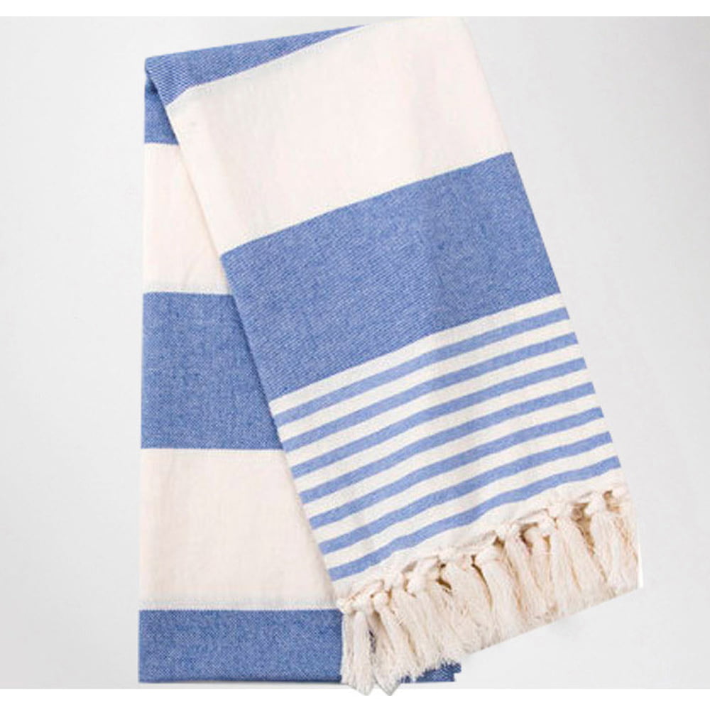 100% Cotton 70x140cm Striped Beach Towels Candy Stripe 