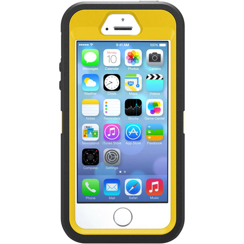 OtterBox Defender Series - Protective cover for cell phone - high-impact polycarbonate, synthetic rubber - hornet - image 4 of 6