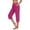 RD1, variant on FYEGRE Pull On Capris for Women Dressy Casual Stretch Lightweight Capri Elastic High Waist Lounge Pants RD2 M