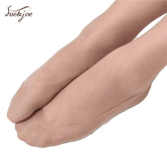 Eryueer Women's No Show Socks Low Cut Liner Socks Non Slip Nylon Footies Invisible Socks for Flats