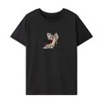 thumbnail image 2 of Camiseta para Mujer Tops de Verano Disfraz Camiseta de Manga Corta para Mujer para Viajes Camping M, 2 of 7