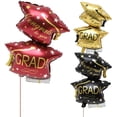 thumbnail image 3 of 6Pcs Graduation Cap Balloon Decoration Large Grad Cap Balloons Graduation Party Decoration, 3 of 8