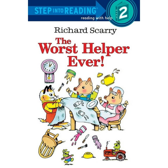 Step Into Reading Richard Scarry's the Worst Helper Ever!, (Paperback)